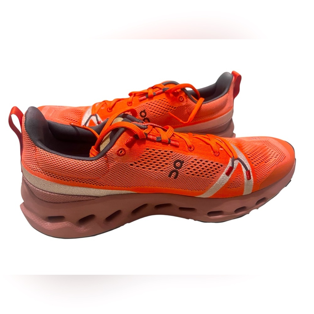 ๐๐ผOn Cloud Running/Cloud Surfer Trail. Orange Athletic Shoes. NWOT NO BOX. - Picture 13 of 16